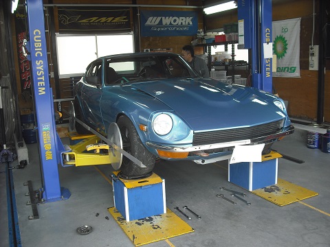 フェアレディ　30Ｚ　240Ｚ　ホイールアライメント